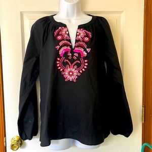 Elegant hobo style blouse